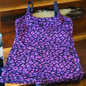 lululemon athletica Purple and Pink workout top